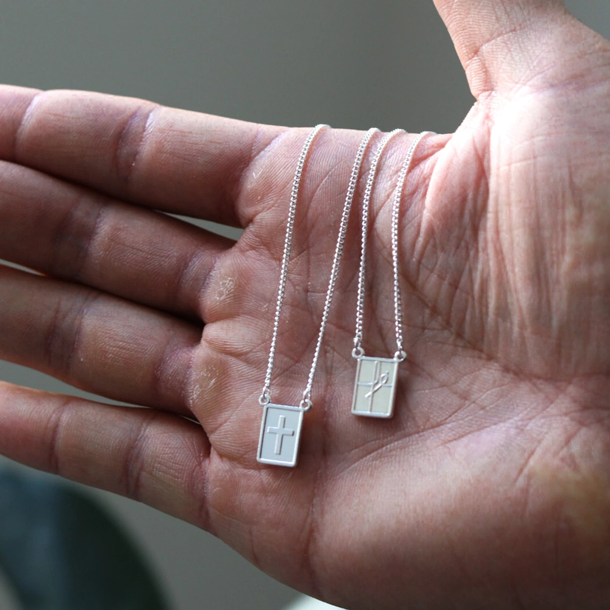 Escapulário Fé e Cruz Grumet