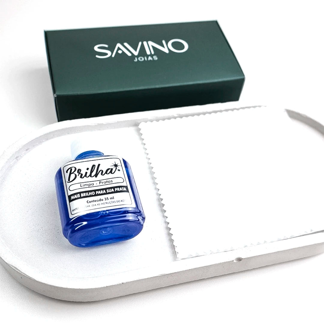 Kit Limpa Pratas + Flanela Mágica