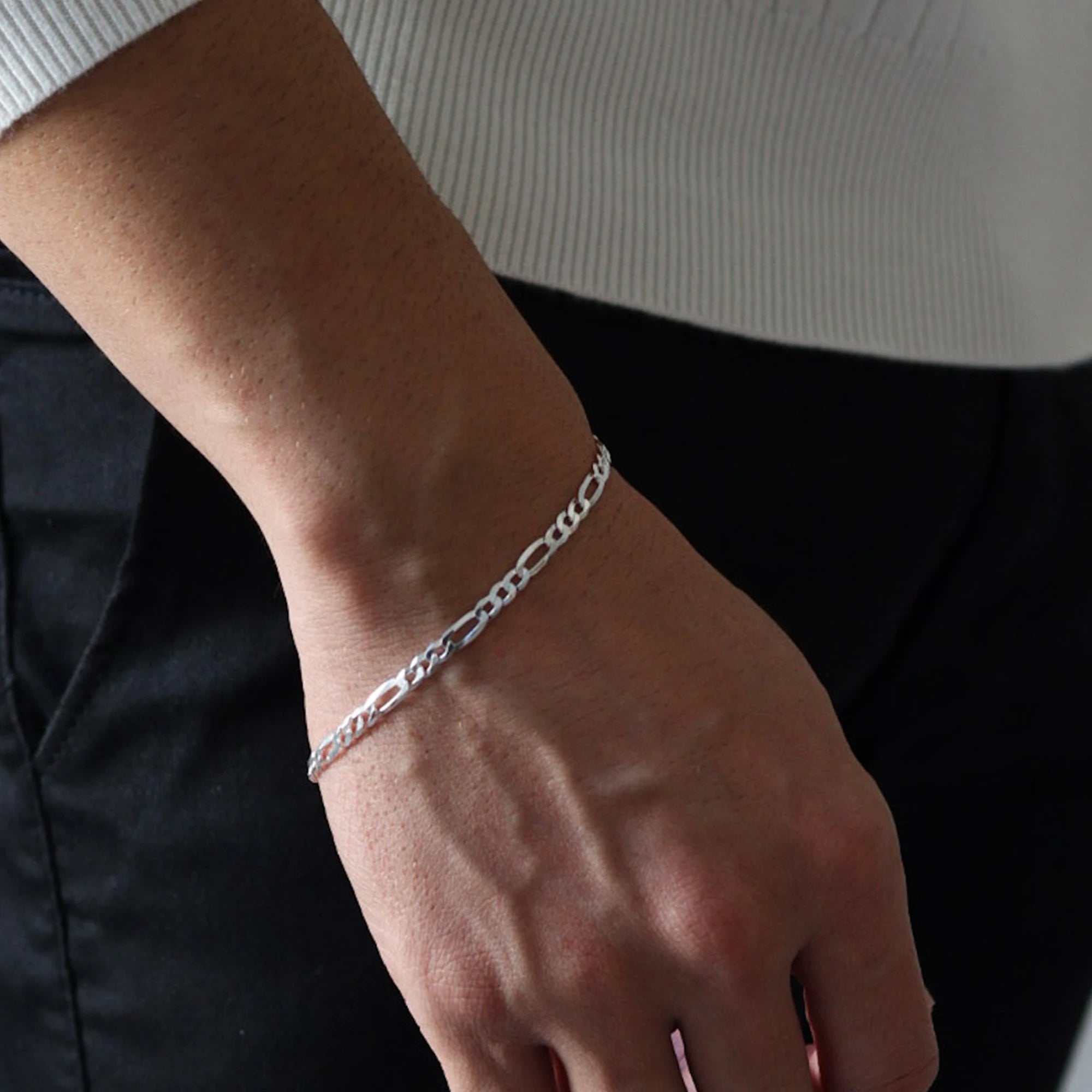 Pulseira Fígaro 4 mm