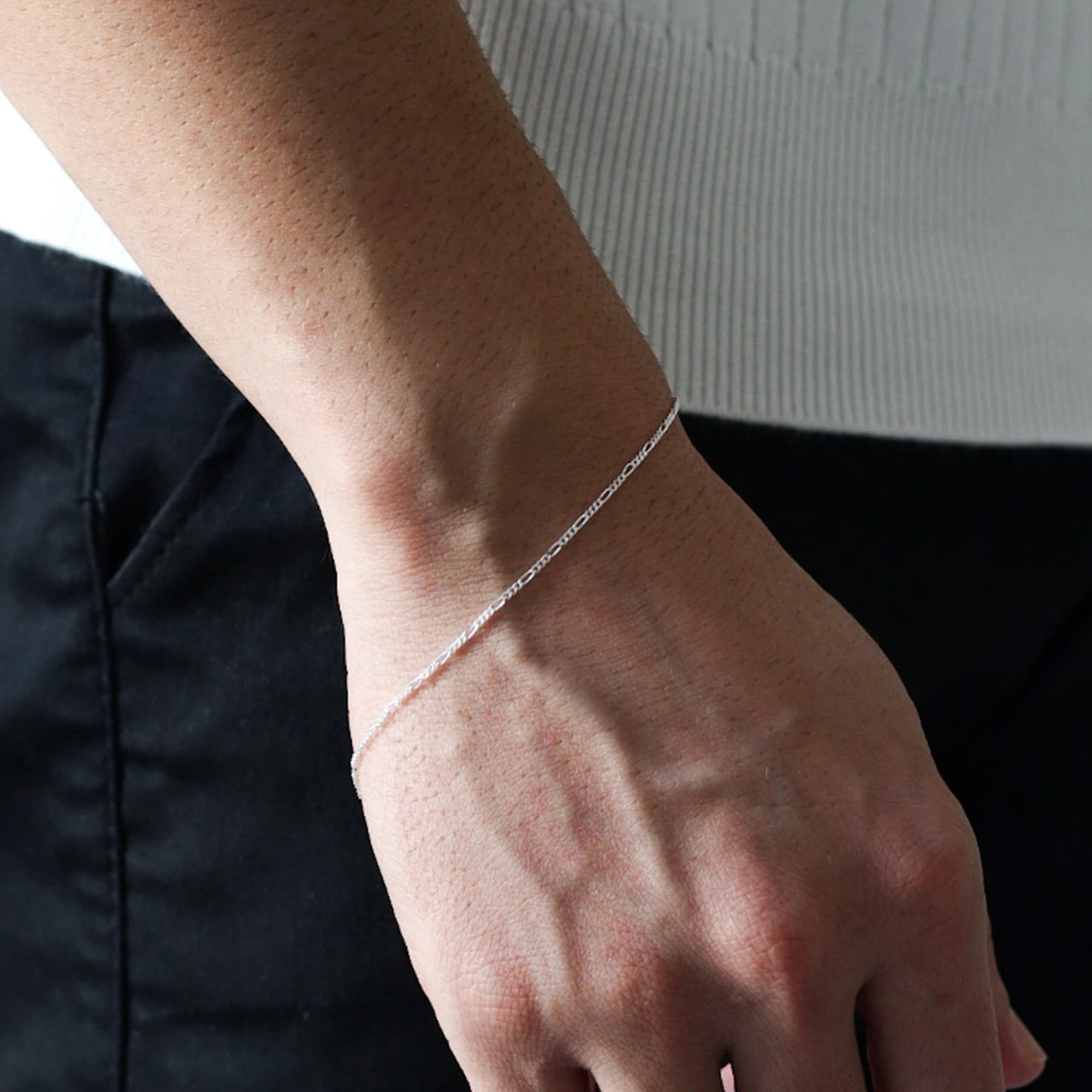 Pulseira Fígaro 1 mm