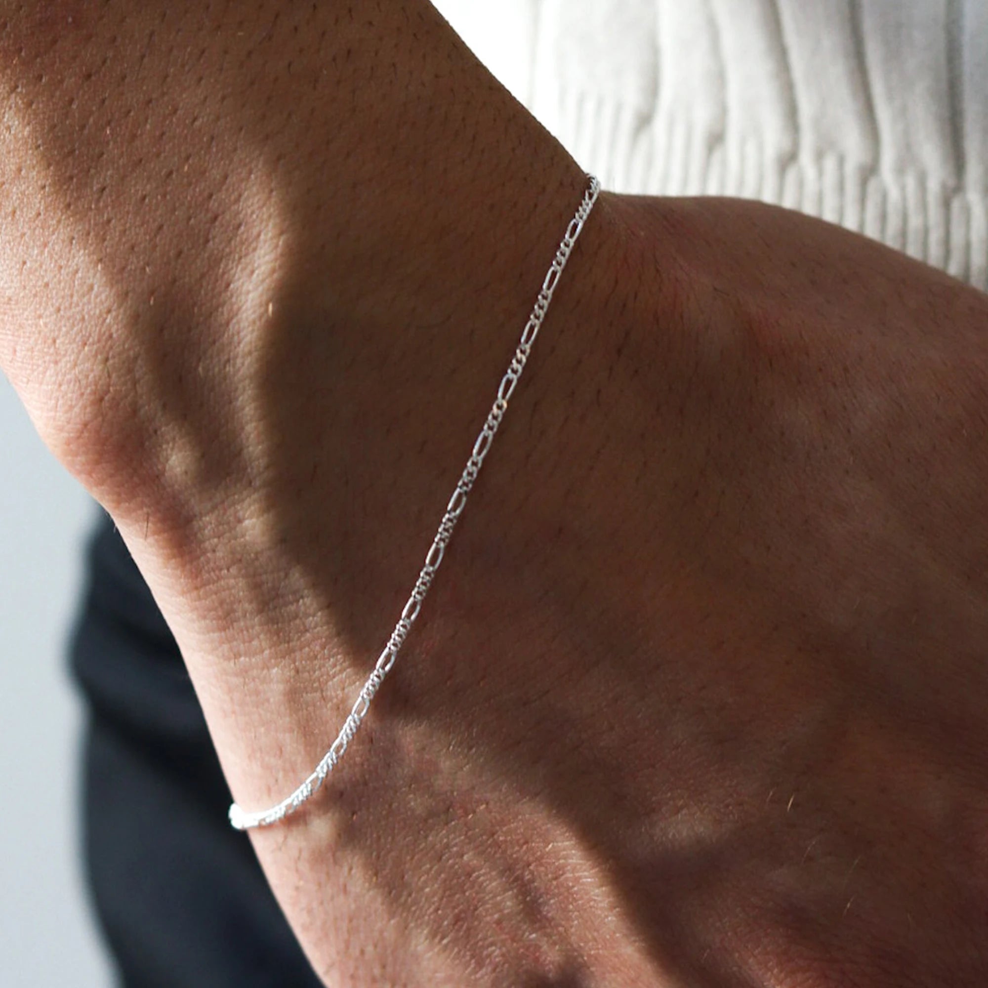 Pulseira Fígaro 1 mm